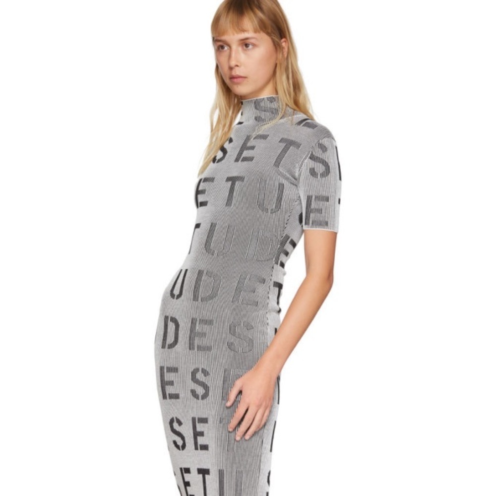 Etudes Studio Juliette Stencil-Effect Dress